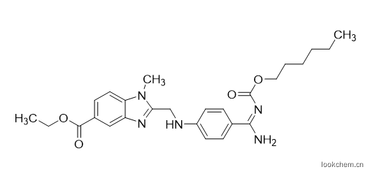 达比加群酯 杂质 (E)-2-((4-( N'-(己氧羰基)脒基)苯胺基)甲基)-1-甲基-1H-苯并咪唑-5-甲酸乙酯